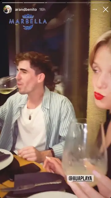 Arancha de Benito, Zayra Gutiérrez y Miki Mejías cenando en Marbella Arancha de Benito, Zayra Gutiérrez y Miki Mejías cenando en Marbella