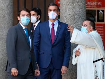El presidente del Gobierno, Pedro Sánchez, durante la Conferencia de Presidentes en Salamanca