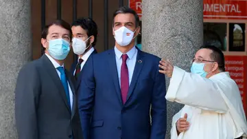 El presidente del Gobierno, Pedro Sánchez, durante la Conferencia de Presidentes en Salamanca El presidente del Gobierno, Pedro Sánchez, durante la Conferencia de Presidentes en Salamanca