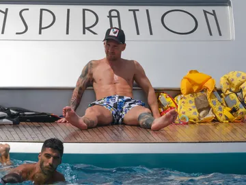 Las vacaciones de Leo Messi, Luis Suárez y Cesc Fábregas Las vacaciones de Leo Messi, Luis Suárez y Cesc Fábregas