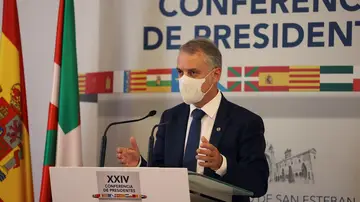 Iñigo Urkullu en la conferencia de presidentes Iñigo Urkullu en la conferencia de presidentes