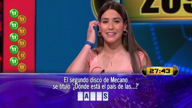 Elena se queda a cuatro preguntas de un bote inesperado y suculento