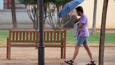 Aviso amarillo o naranja en ocho comunidades por lluvias, tormentas y calor