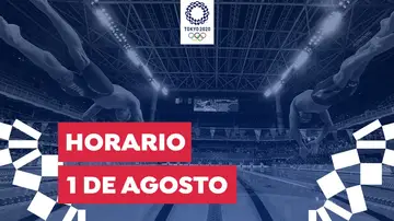 Horario y dónde ver las competiciones del domingo 1 de agosto de los Juegos Olímpicos desde España Horario y dónde ver las competiciones del domingo 1 de agosto de los Juegos Olímpicos desde España