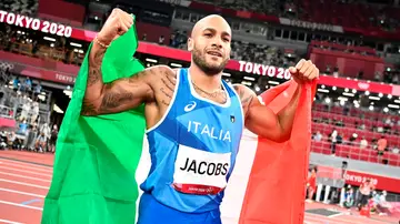 El italiano Jacobs sucede a Usain Bolt y se corona en los 100 metros lisos de los JJOO de Tokio El italiano Jacobs sucede a Usain Bolt y se corona en los 100 metros lisos de los JJOO de Tokio