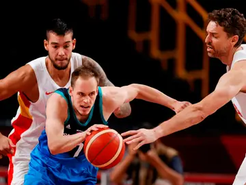 España cede 92-87 ante Eslovenia España cede 92-87 ante Eslovenia
