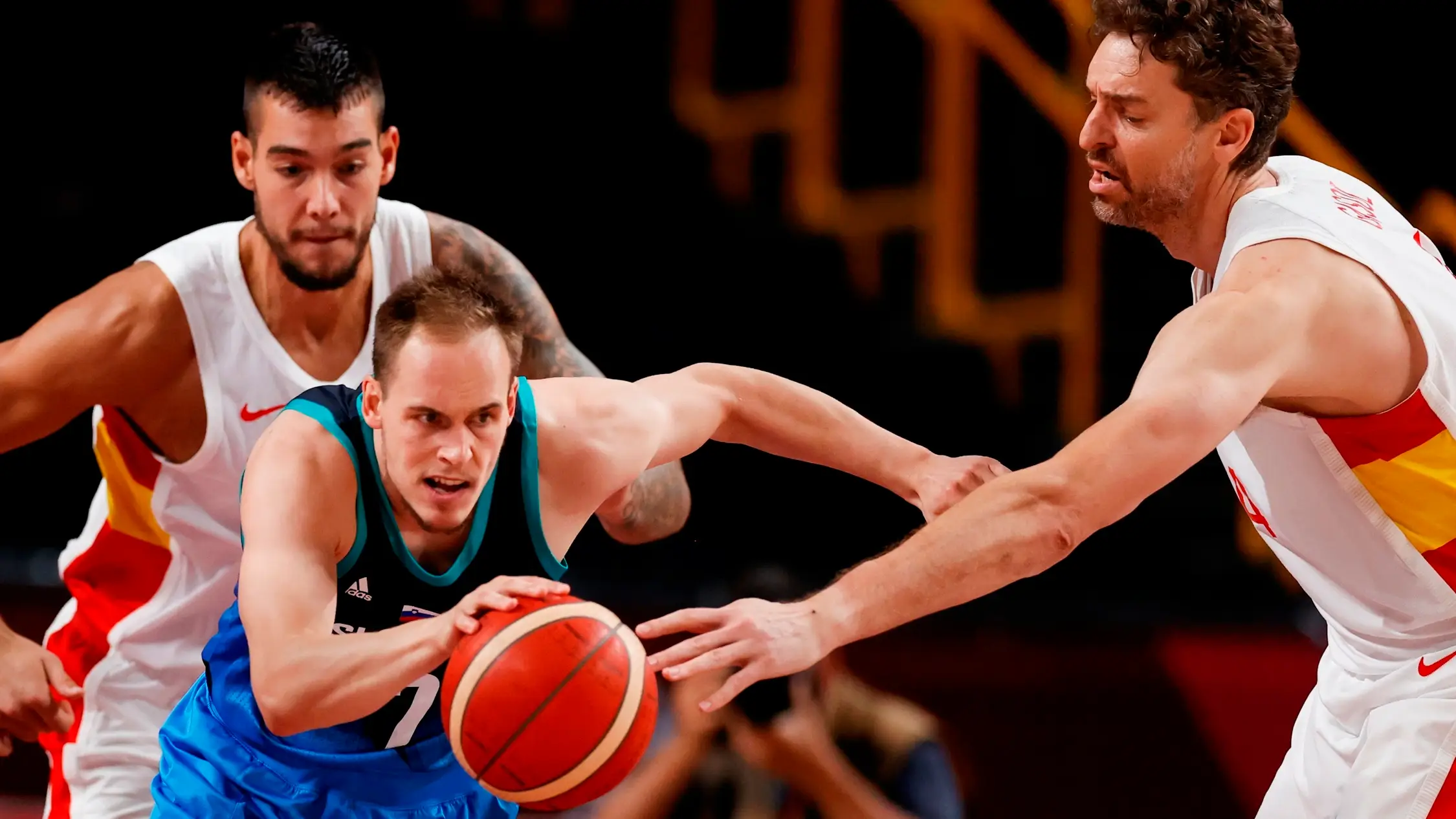 España cede 92-87 ante Eslovenia España cede 92-87 ante Eslovenia