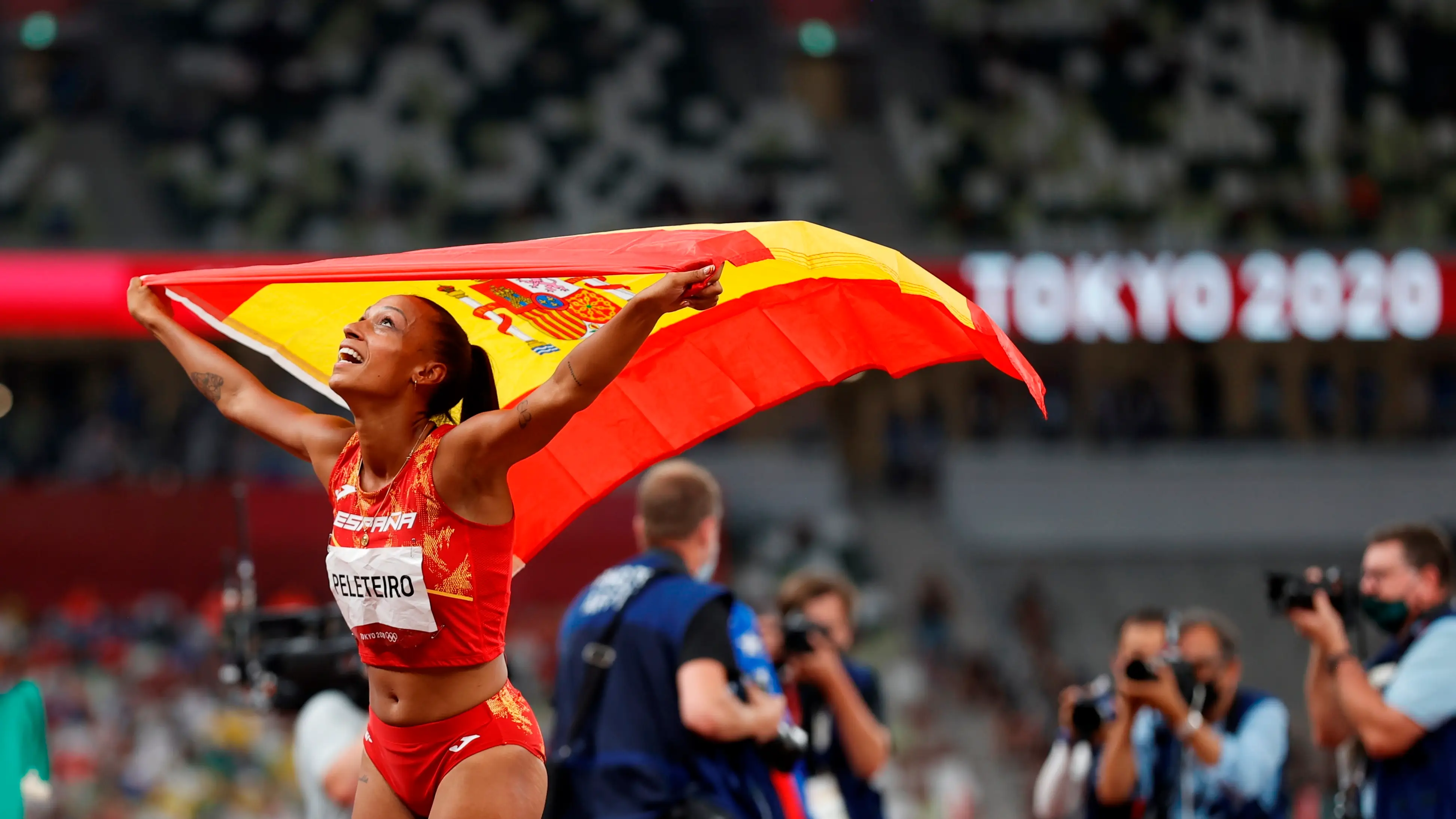 Ana Peleteiro se cuelga el bronce en triple salto y consigue el r&eacute;cord de Espa&ntilde;a