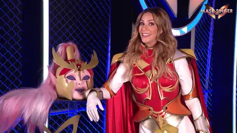 Tamara Gorro reta a su marido Ezequiel Garay a participar en 'Mask Singer' 'Mask Singer'