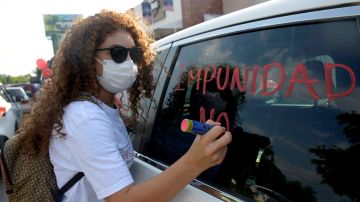 Protestas por el referéndum de México, celebrado el 1 de agosto.