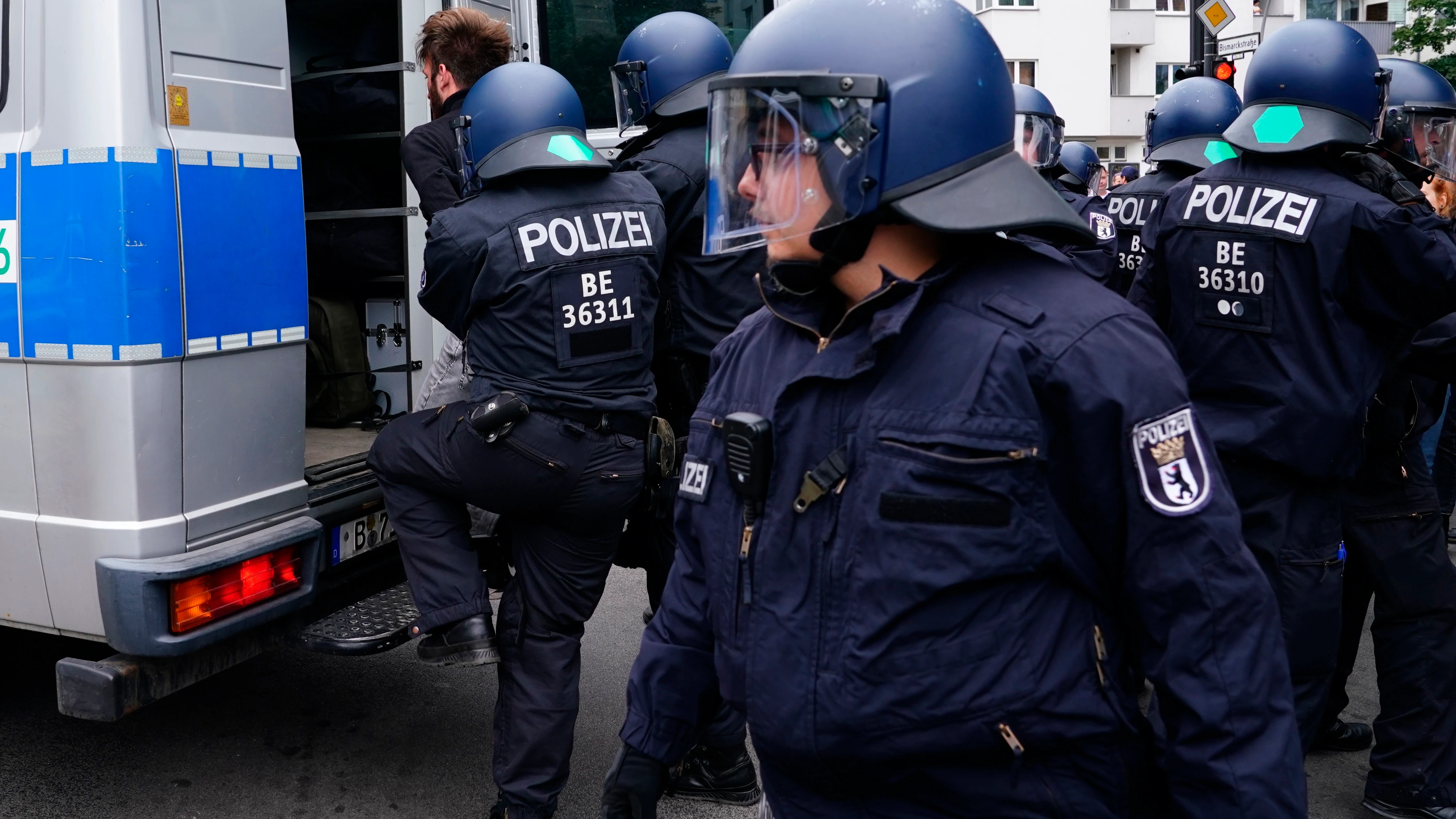 Protestas en Berlín por las restricciones de coronavirus Protestas en Berlín por las restricciones de coronavirus