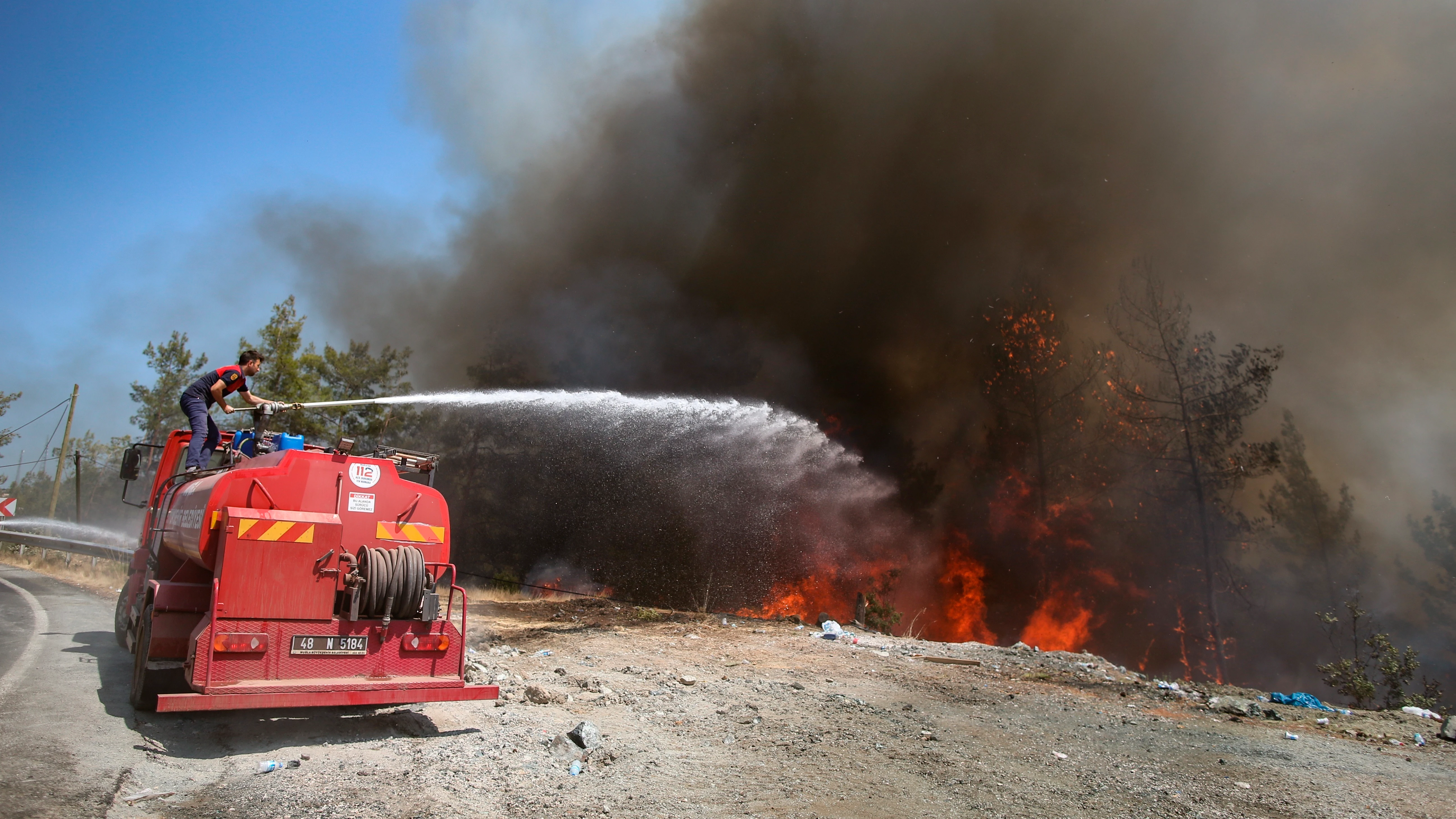 Incendios en Turquia Incendios en Turquia