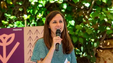Ione Belarra recuerda la marcha del rey emérito y dice que fue "indigna" Ione Belarra recuerda la marcha del rey emérito y dice que fue "indigna"