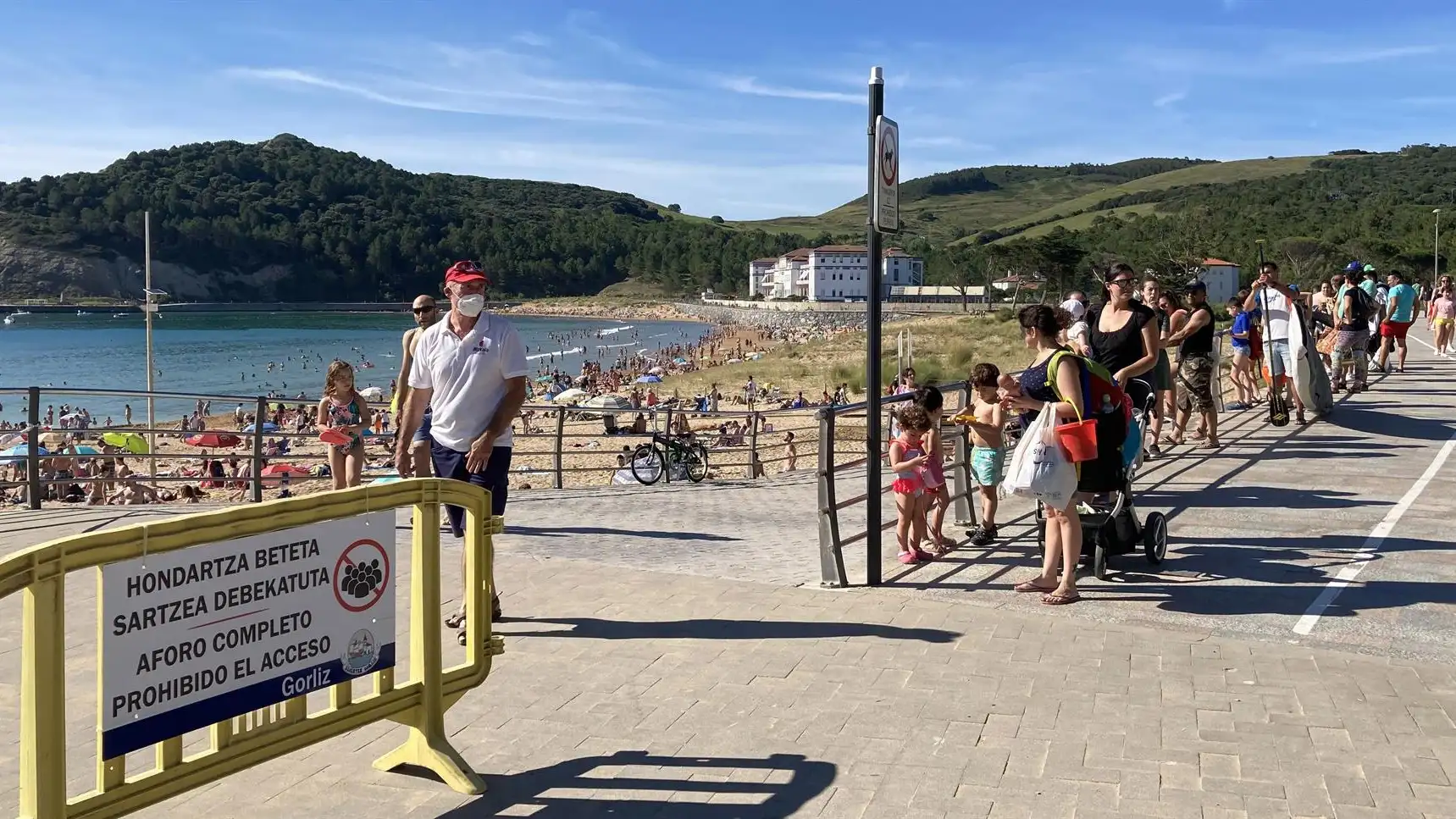 La mascarilla solo ser&aacute; obligatoria en playas y piscinas de Pa&iacute;s Vasco si no se puede mantener la distancia de seguridad