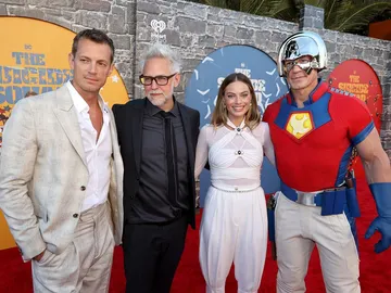 El equipo de 'El Escuadrón Suicida' en la premiere El equipo de 'El Escuadrón Suicida' en la premiere