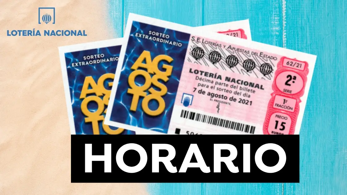 Lotería Nacional: Horario y dónde ver el Sorteo Extraordinario de Agosto 2021 del sábado 7 de agosto Lotería Nacional: Horario y dónde ver el Sorteo Extraordinario de Agosto 2021 del sábado 7 de agosto