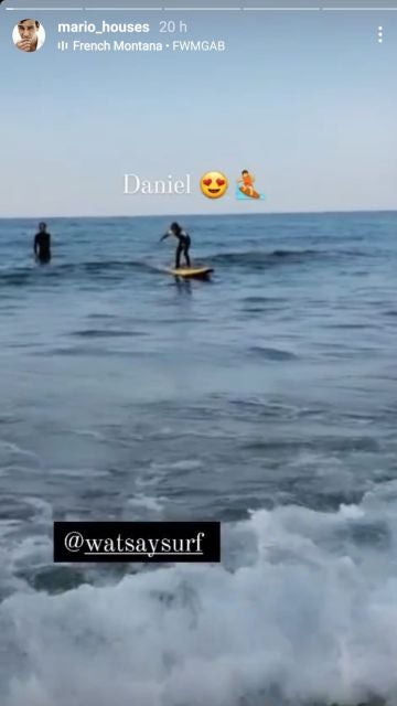 Las vacaciones de Mario Casas con su hermano