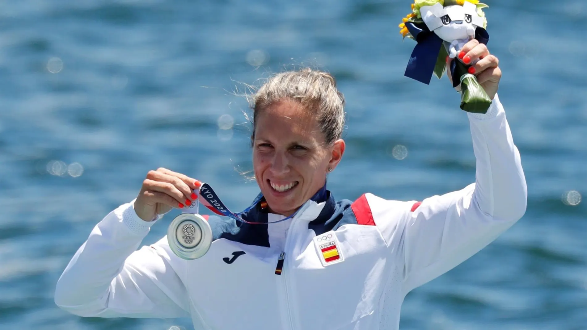 Teresa Portela logra una histórica medalla de plata en el K2 100
