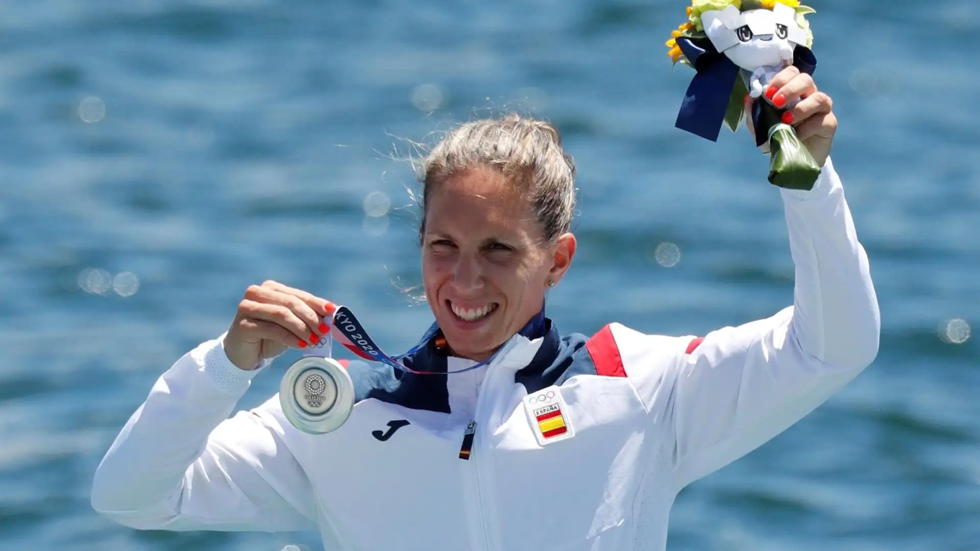 Teresa Portela logra una hist&oacute;rica medalla de plata en el K2 100