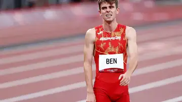 Adrián Ben logra un gran quinto puesto en la final olímpica de 800 metros el día de su cumpleaños Adrián Ben logra un gran quinto puesto en la final olímpica de 800 metros el día de su cumpleaños