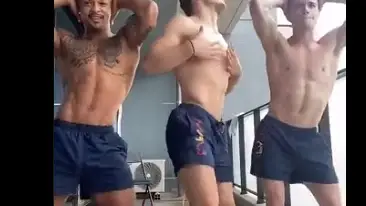 El baile viral de los gimnastas españoles de los Juegos Olímpicos en Tiktok al ritmo de 'Aserejé' El baile viral de los gimnastas españoles de los Juegos Olímpicos en Tiktok al ritmo de 'Aserejé'