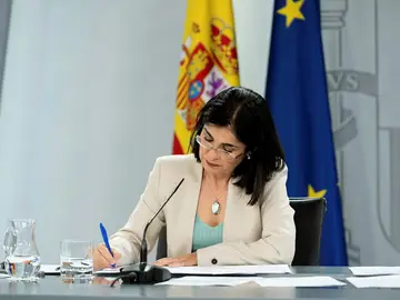 La ministra de Sanidad, Carolina Darias La ministra de Sanidad, Carolina Darias