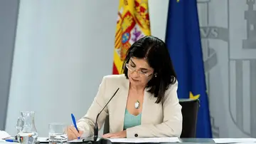 La ministra de Sanidad, Carolina Darias La ministra de Sanidad, Carolina Darias