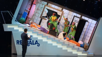 Avance de 'Me resbala': Tortugas Ninjas, rugidos, calambres...y mucha diversión