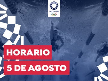 Horario y dónde ver las competiciones del jueves 5 de agosto de los Juegos Olímpicos desde España