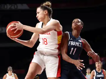 El basket se despide de las medallas tras la derrota de las españolas contra Francia El basket se despide de las medallas tras la derrota de las españolas contra Francia