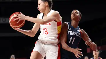 El basket se despide de las medallas tras la derrota de las españolas contra Francia El basket se despide de las medallas tras la derrota de las españolas contra Francia