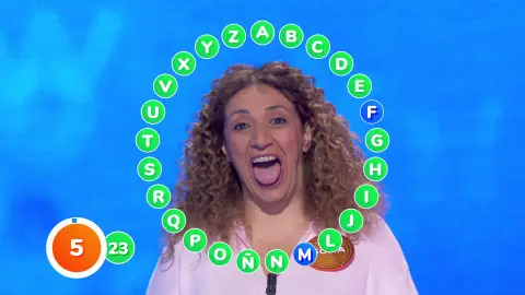 La impulsiva reacción de Sofía tras volver a quedarse a tan solo dos respuestas del bote de ‘Pasapalabra’ La impulsiva reacción de Sofía tras volver a quedarse a tan solo dos respuestas del bote de ‘Pasapalabra’