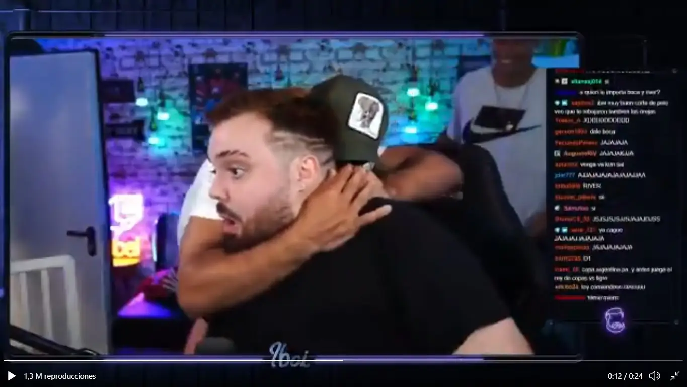 Se hace viral el momento en el que el Kun Agüero sorprende a Ibai Llanos en uno de sus stramings de Twitch Se hace viral el momento en el que el Kun Agüero sorprende a Ibai Llanos en uno de sus stramings de Twitch