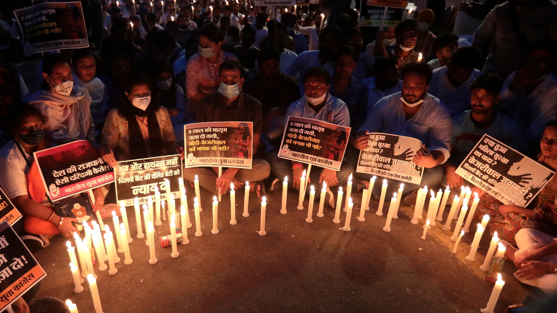 Protestas en India por el asesinato de una niña de 9 años de la casta dalit, violada y quemada