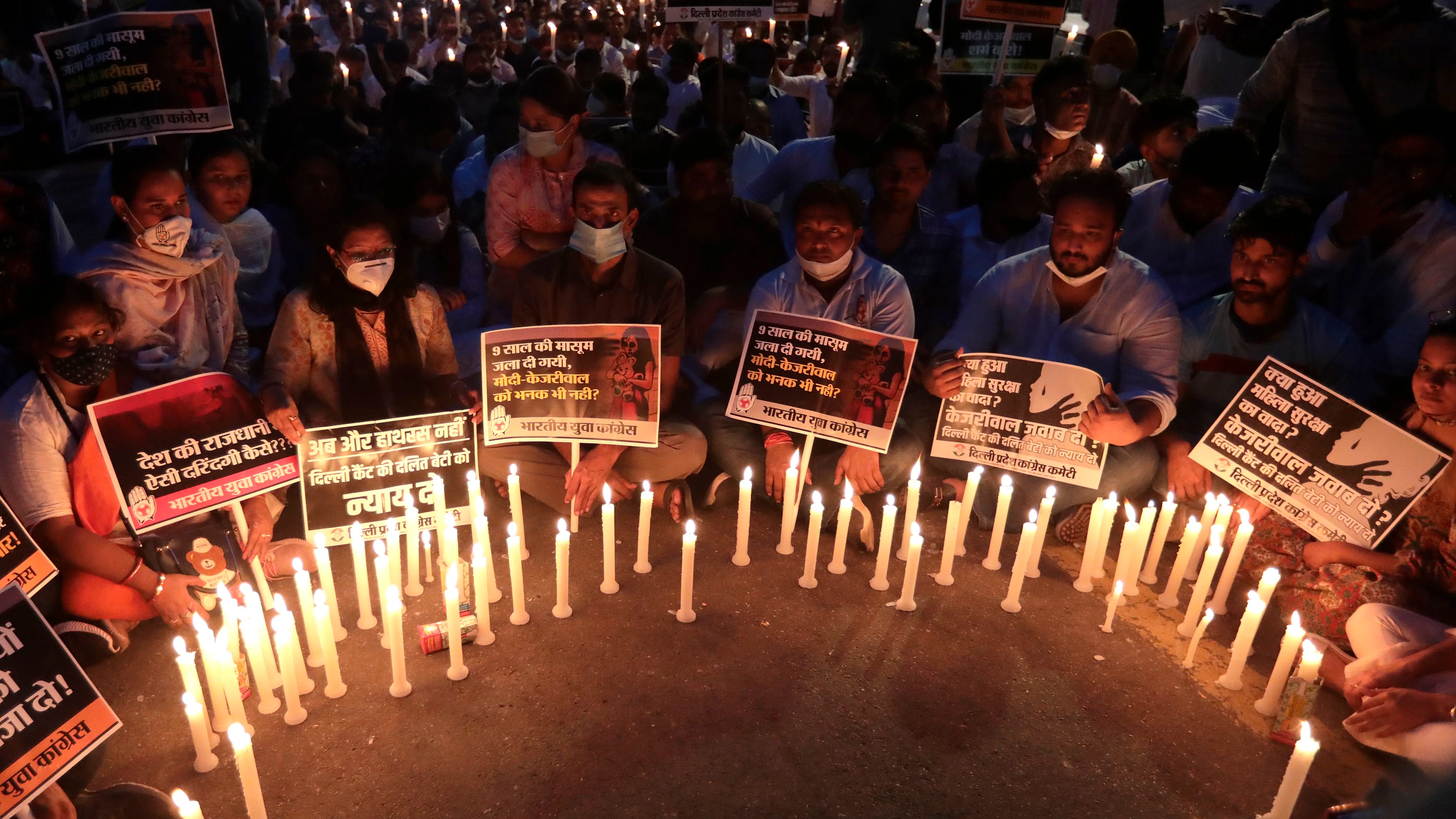Protestas en India por el asesinato de una ni&ntilde;a de 9 a&ntilde;os de la casta dalit, violada y quemada