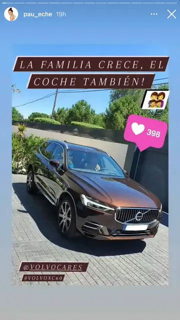 El espectacular volvo de Paula Echevarría y Miguel Torres El espectacular volvo de Paula Echevarría y Miguel Torres