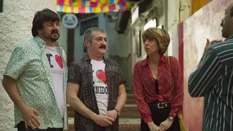 Patxi, Bego y Korta descubren la verdadera identidad de María Miranda Patxi, Bego y Korta descubren la verdadera identidad de María Miranda