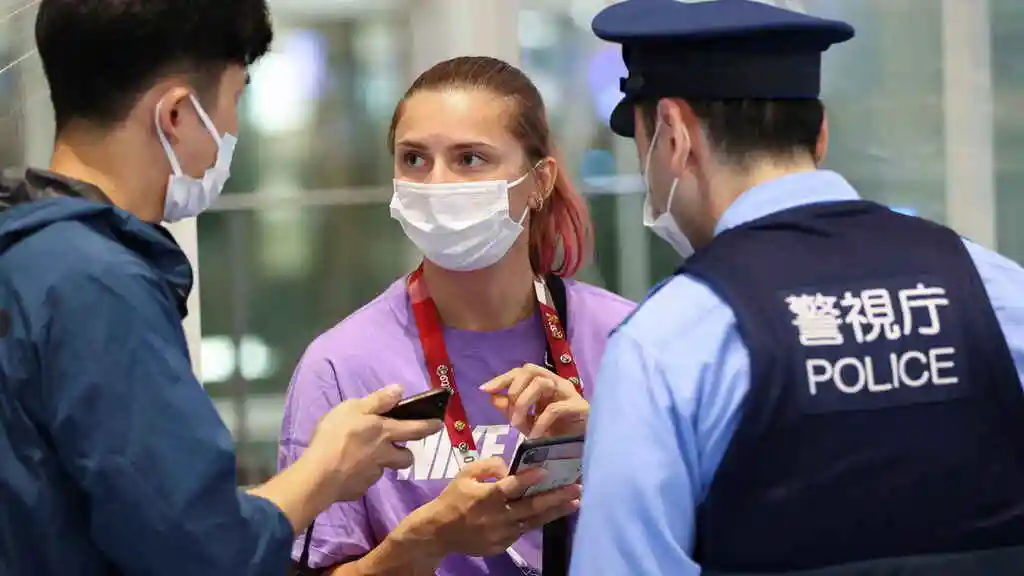 La atleta bielorrusa Tsimanouskaya teme por la seguridad de sus padres La atleta bielorrusa Tsimanouskaya teme por la seguridad de sus padres