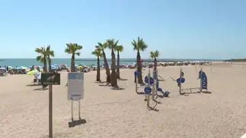 Playa El Campello, en Alicante Playa El Campello, en Alicante