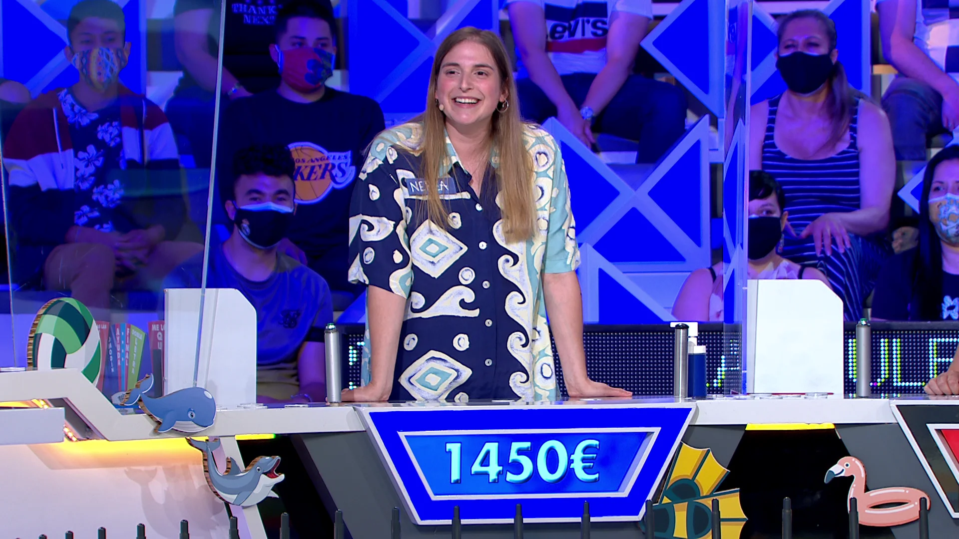 &iexcl;Mejor imposible! Nerea juega de manera incre&iacute;ble el panel de la letra oculta