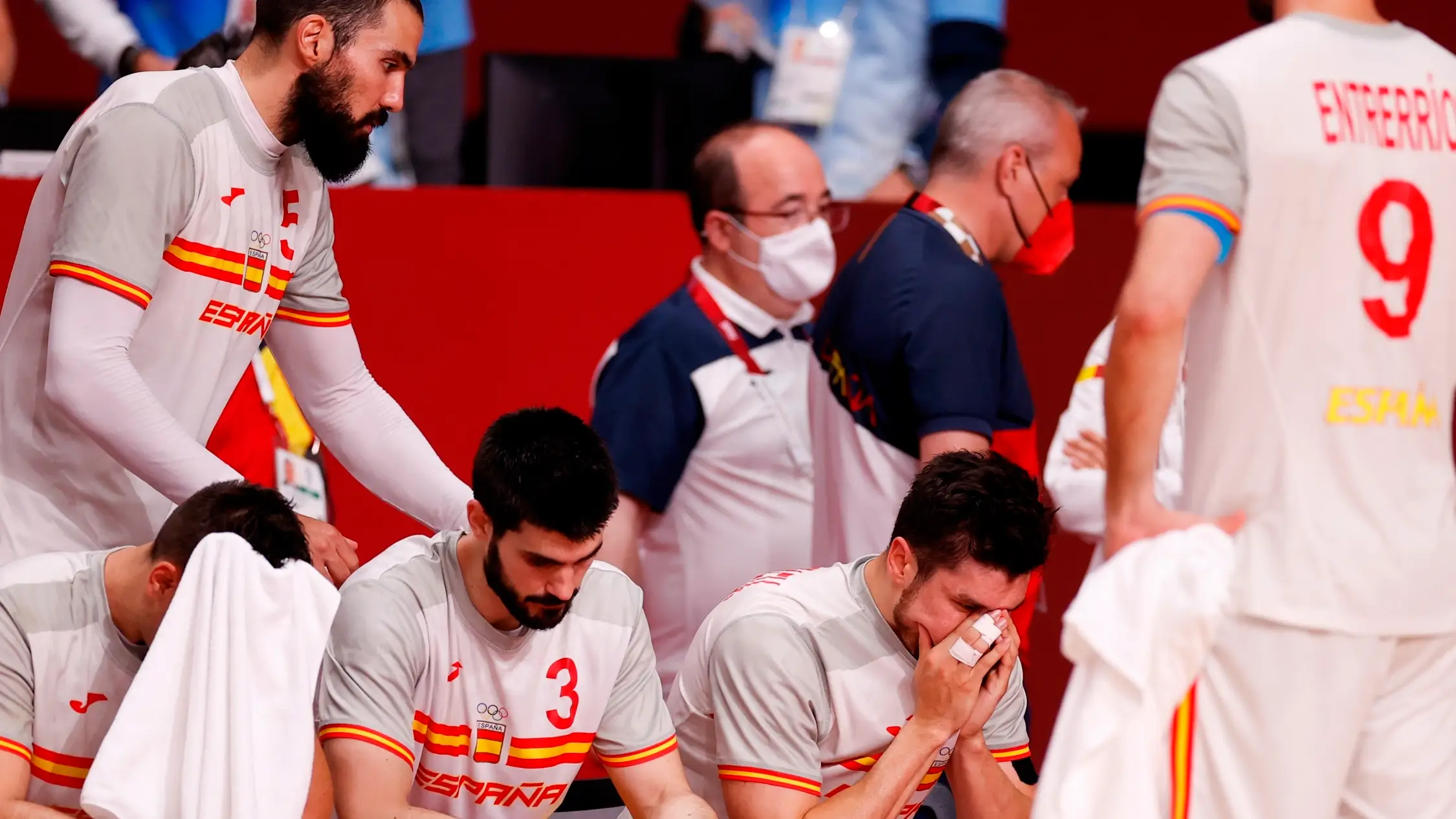 Los 'Hispanos' caen ante Dinamarca y pelearán por el bronce en los Juegos Olímpicos de Tokio 2020 Los 'Hispanos' caen ante Dinamarca y pelearán por el bronce en los Juegos Olímpicos de Tokio 2020