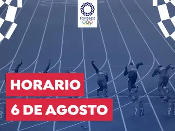 Juegos Olímpicos de Tokio: Horario y dónde ver las competiciones de España del viernes 6 de agosto Juegos Olímpicos de Tokio: Horario y dónde ver las competiciones de España del viernes 6 de agosto