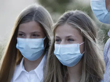 La princesa Leonor y la infanta Sofía La princesa Leonor y la infanta Sofía