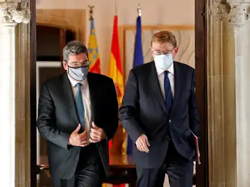 Escrivá tiende la mano a Puig Escrivá tiende la mano a Puig