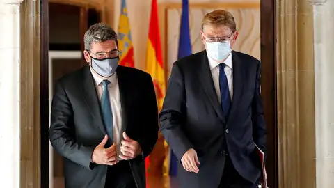 Escrivá tiende la mano a Puig Escrivá tiende la mano a Puig