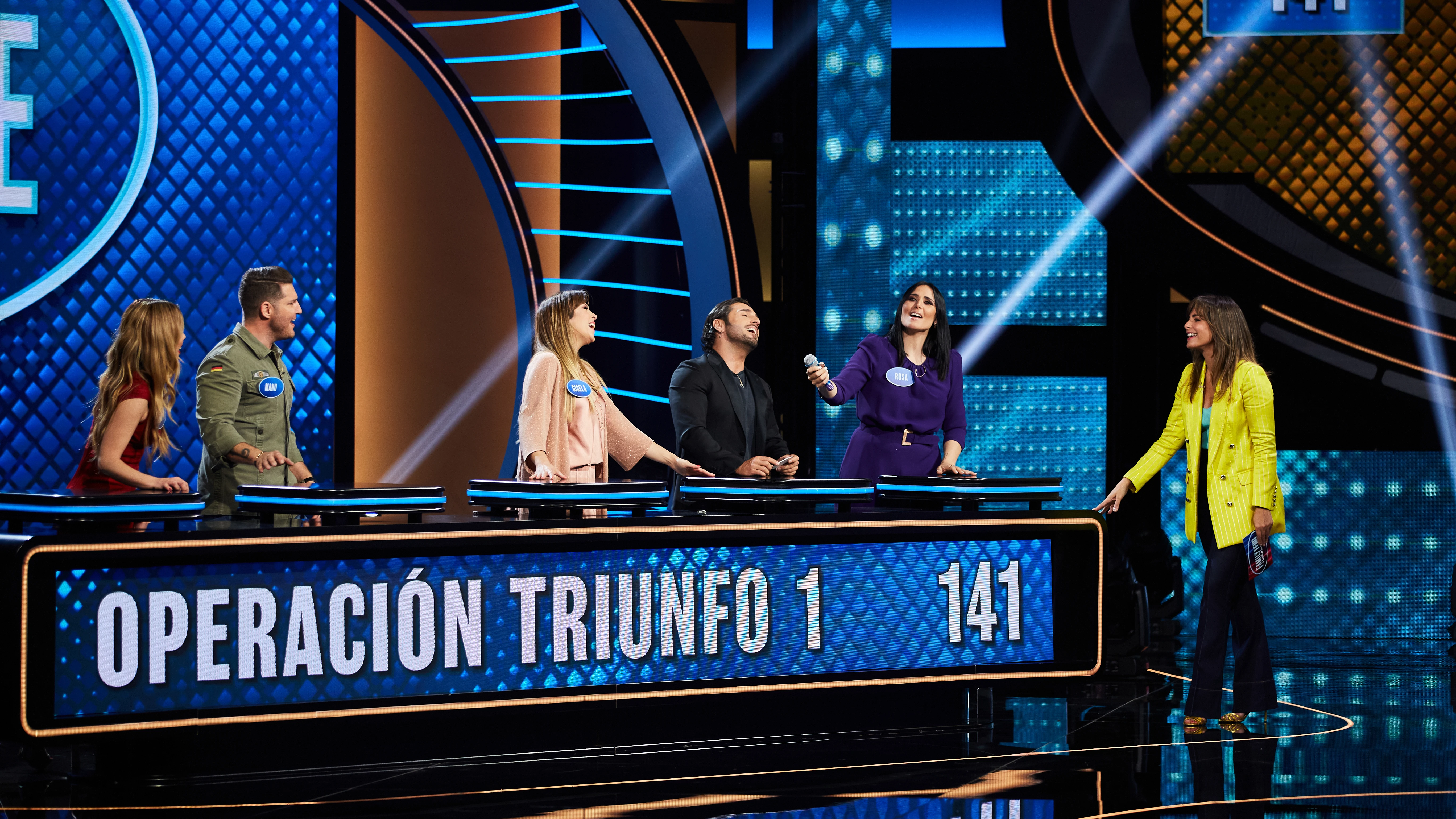 &iexcl;Pura nostalgia! El equipo &lsquo;OT&rsquo; vuelve a cantar &lsquo;Europe's living a celebration&rsquo; en &lsquo;Family Feud&rsquo;