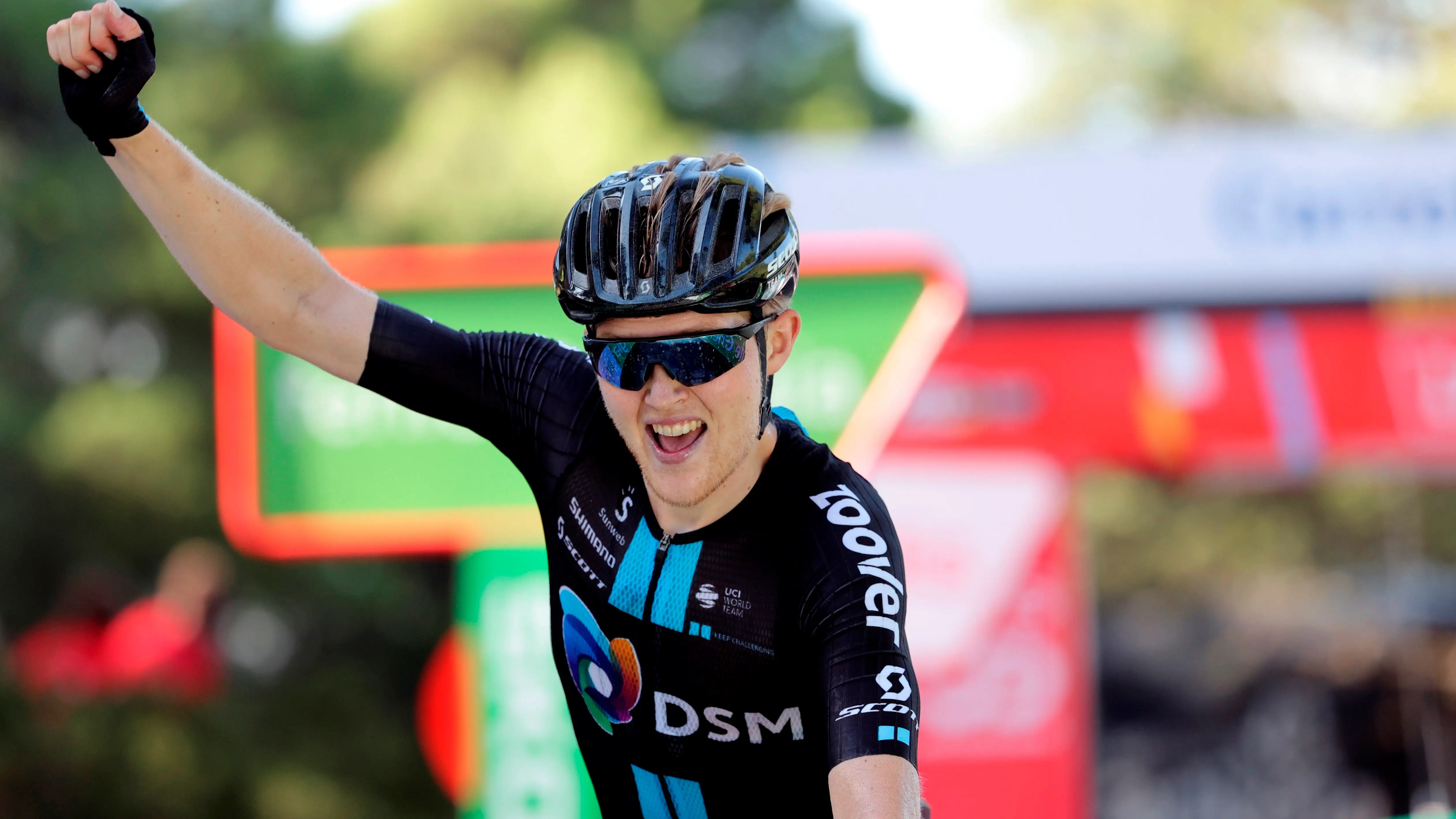 Michael Storer se lleva la primera etapa de montaña en la Vuelta y Valverde abandona tras una dura caída Michael Storer se lleva la primera etapa de montaña en la Vuelta y Valverde abandona tras una dura caída