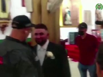 Detenido un presunto narcotraficante en la iglesia instantes antes de celebrar su boda