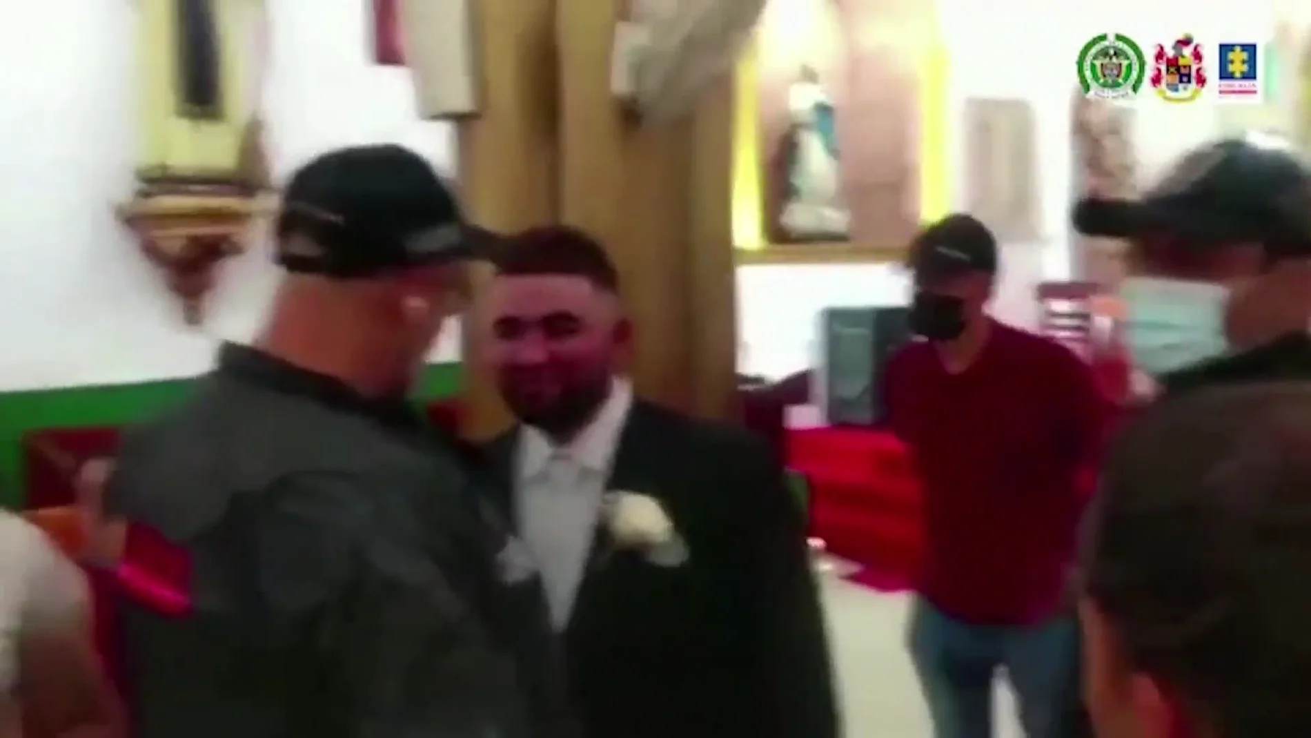 Detenido un presunto narcotraficante en la iglesia instantes antes de celebrar su boda