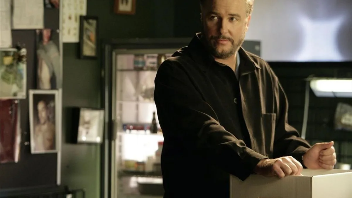 William Petersen en 'CSI: Las Vegas' William Petersen en 'CSI: Las Vegas'
